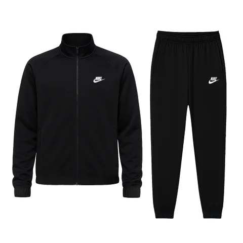 나이키 클럽 폴리니트 트랙수트 남성 트레이닝 세트 운동복 짐웨어 런닝복 블랙 FB7351-010 +할인쿠폰