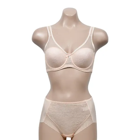 아름다운 실루엣 여성 몰드 B컵 브라 보정 팬티 세트