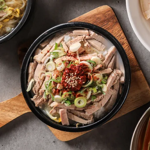 [1∼2인분] 제주삼대국수 고기국밥 밀키트 100% 제주산 돼지 사골육수 제주맛집 간편식