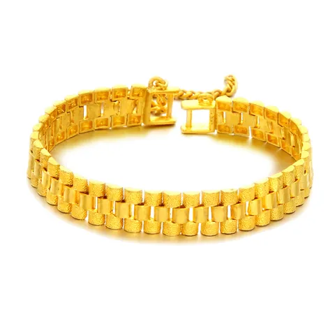 [골드리카]순금 로렉스체인 팔찌 37.5g+18K잠금