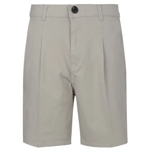 국내생산 여름 남자 핀턱 스판 면 반바지 NE5-PTH-Q028-연그레이