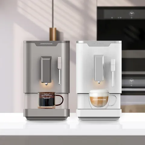제니퍼룸 전자동 커피머신 스팀 라떼 Pro 화이트
