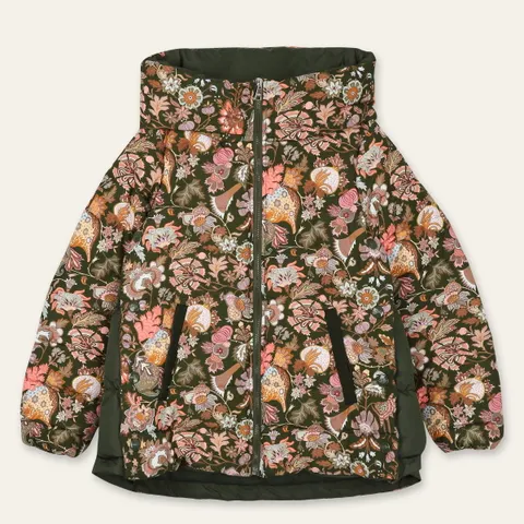 오일릴리 패턴 구스 점퍼 OWBFJJP020-70 - 현대Hmall