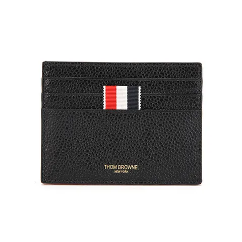 톰브라운 MAW165B 05581 001 페블 그레인 삼선탭 카드지갑 +할인쿠폰