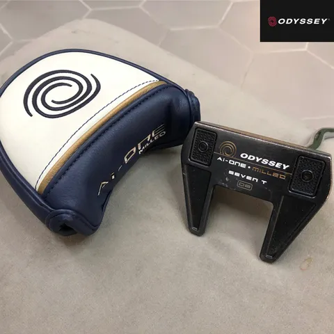 [중고퍼터/커버포함/그립증정]오디세이 밀드 7T DB 퍼터[남여공용][34인치]