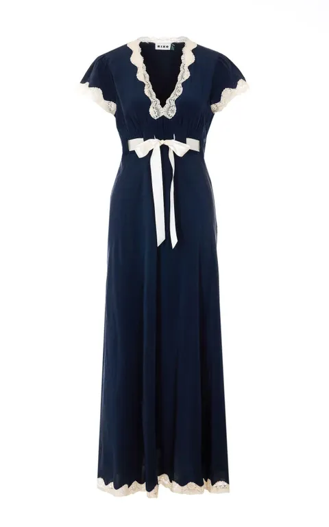 [해외배송] 26 S/S 리쏘 MARLICE 실크 미디 드레스 02400/06483 B0011880956