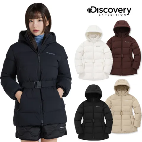 [현대백화점] [디스커버리] DWDJ96046 여성 베니아 구스다운 미드패딩