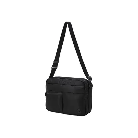 데상트 공용 듀얼리스 포켓 스퀘어 크로스백 BQ123DBG14-BLK0 +할인쿠폰