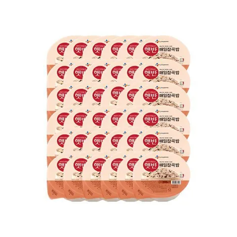 CJ제일제당 햇반 매일잡곡밥 210g x 36개입