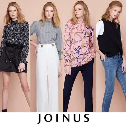 [19SS 신상품]조이너스(JOINUS) 스모킹 블라우스 3종 + 니트베스트 1종 총 4종 +할인쿠폰 +무이자3개월