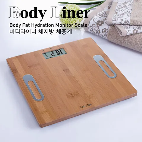 바디라이너 BL3000 대나무 디지털 체지방 체중계 인바디타입