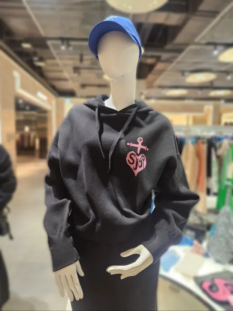 [현대백화점] [SJYP] PW2F0KTO906W 후드 니트 탑 +할인쿠폰