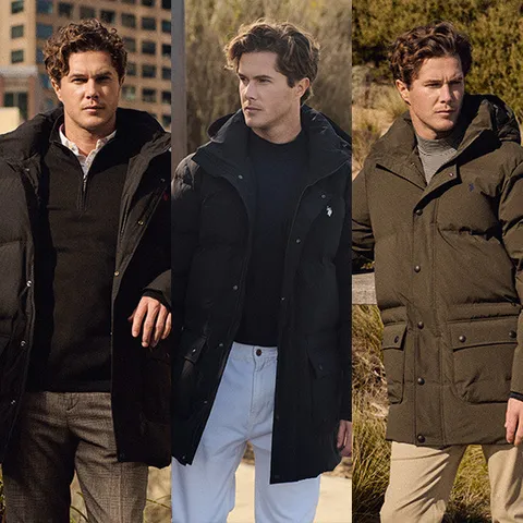 [런칭가 159000원][U.S. POLO ASSN.] USPA 남성 다운하프자켓 1종 (HUPF249104) - 현대Hmall