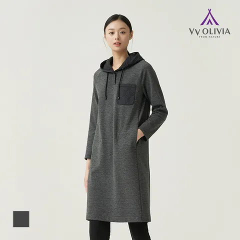 [비비올리비아] 패딩후드 원마일 원피스_VVBOAYW9161 +할인쿠폰