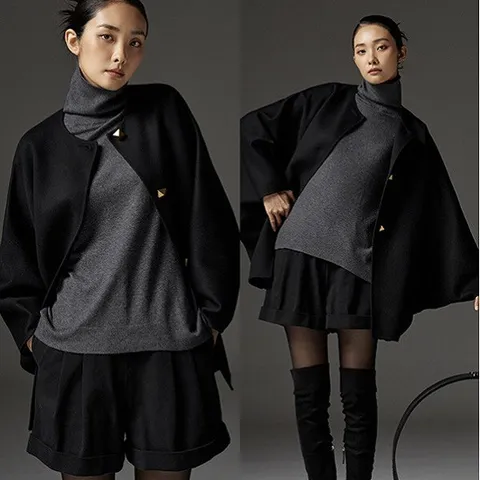 [런칭가89900원]J BY 케이프 니트 풀오버 4종 +할인쿠폰