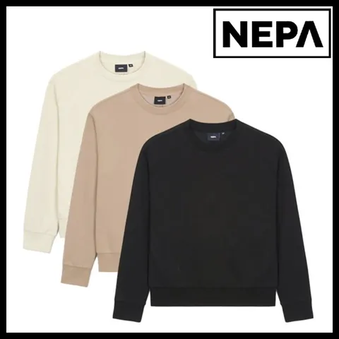 [현대백화점] [네파] 7L25360 여성 멜로우 세미크롭 스웨트셔츠  [상의}(-기존가 69.000원)