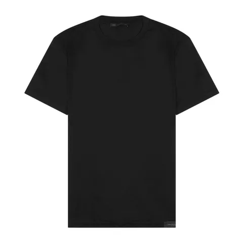 [해외배송][로우 브랜드] 크루넥 레귤러 핏 반팔 티셔츠 L1TSS256539 D001 +할인쿠폰