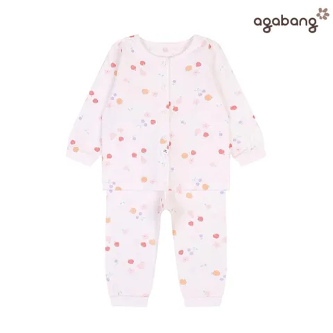 [현대백화점] [아가방] 프루타내의 01S357654 아기내복 여름 실내복 신생아 12개월