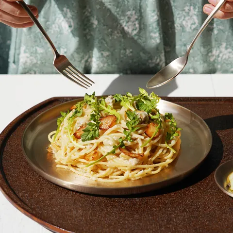 놋담 방짜유기 유기접시 달 플레이트 2호