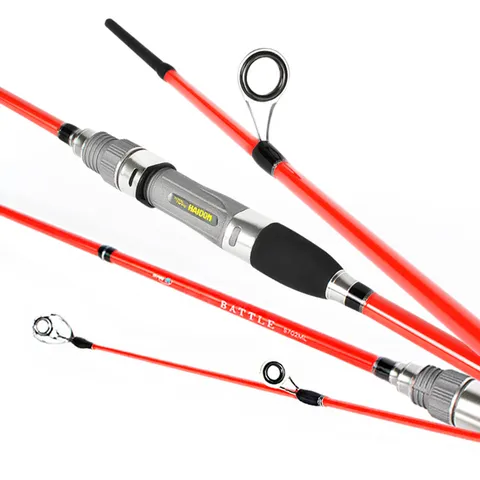 배스낚시대 해동 배틀 전천후 루어대 S702ML RED