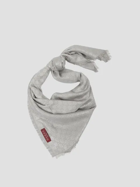 해외배송 25FW 구찌 GG 프린트 울 코튼 숄 8452433GC46 1963 +할인쿠폰