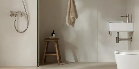 한샘 이지바스5 아이보리 플랩 소형욕실