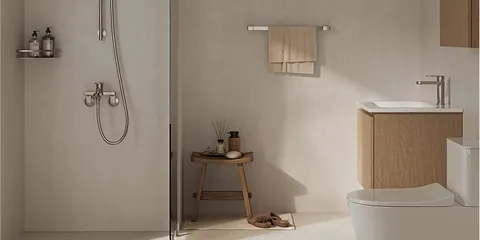 한샘 이지바스5 아이보리 뮤트 소형욕실