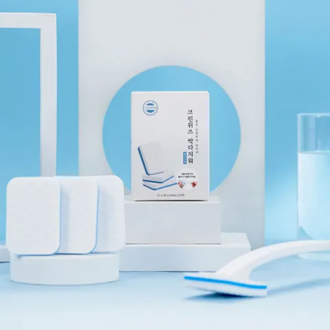 [기본구성][크린위즈] 싹다지워 위즈시트 (시트70매+스틱2개)