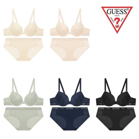 [현대백화점] 게스언더웨어/E161 톤톤밴드 브라 햄팬티 세트 5종세트 GEWBR161+BP161