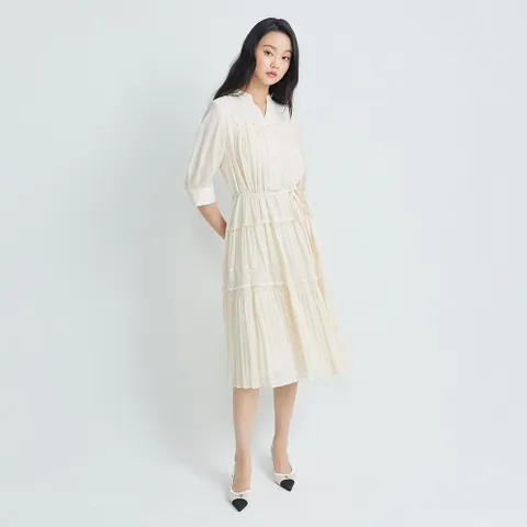 나이스클랍 체크 레이스 원피스  A232PWO414