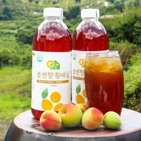 하동 3년숙성 황 매실청 1000mlX1병 매실원액 매실엑기스