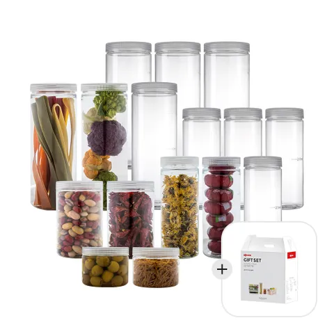 냉장고수납용기 원형기프트소분풀세트