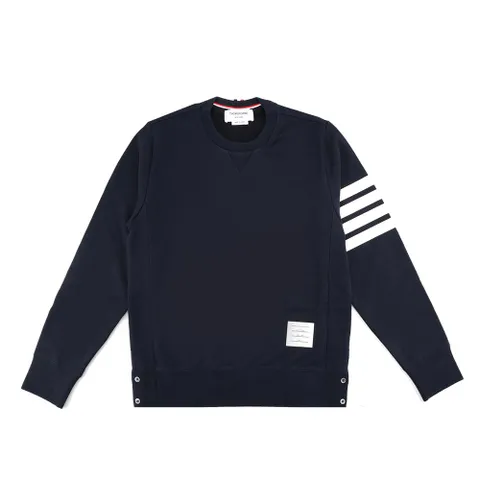 25SS 톰브라운 MJT021H 00535 461 남성 4-바 니트 크루넥 스웨트 셔츠 네이비 +할인쿠폰