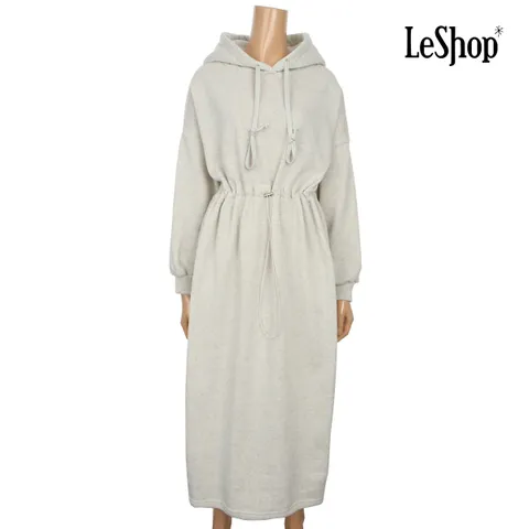 [현대백화점] [르샵] BNAOP034A 플레인 후드 스트링 기모 원피스 +할인쿠폰