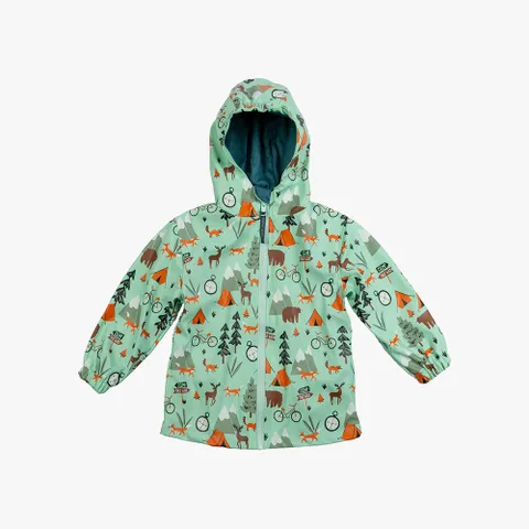 프린티드 레인코트(바람막이 점퍼) 캠핑 +할인쿠폰
