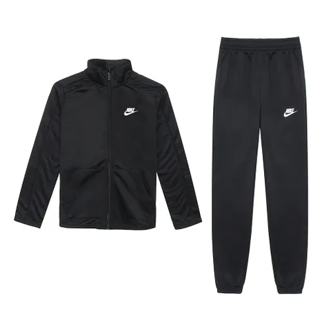 나이키 NSW 퓨추라 트랙수트 여성 키즈 유스 트레이닝복세트 츄리닝 러닝복 블랙 DH9661-010