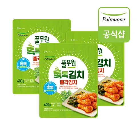풀무원 톡톡 총각김치(400g) x 3개