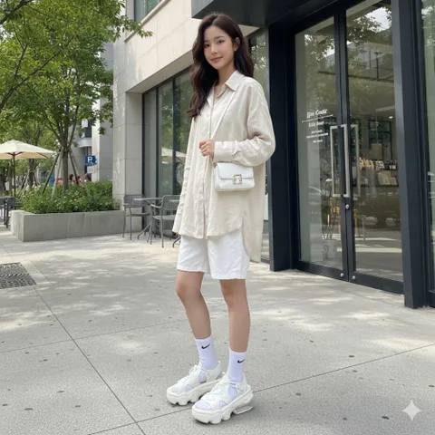 국내매장 나이키 에어맥스 코코샌들 아이보리 여자샌달