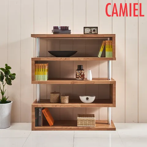 비토 1200 4단 ㄹ 책장(KD_MU0069)