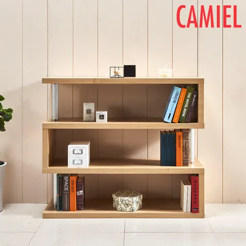 비토 1200 3단 ㄹ 책장(KD_MU0068)