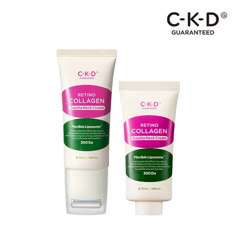 CKD 레티노 콜라겐 저분자 300 괄사 목주름 크림 50ml + 리필 50ml +할인쿠폰