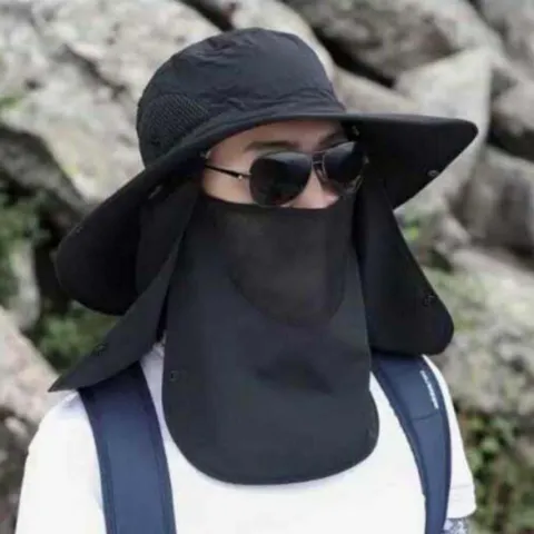 남자 여름 농사 일 작업 햇빛가리개 사파리 모자
