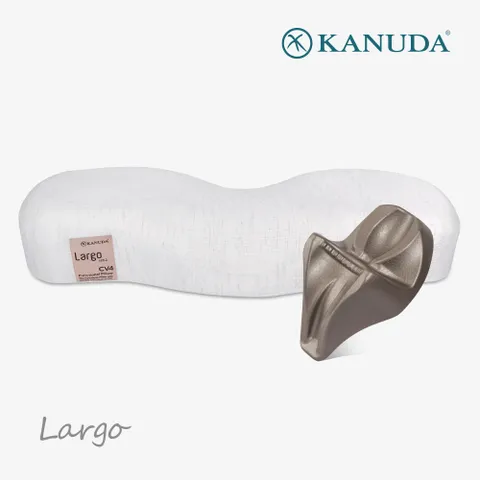 [가누다] 골드라벨 라르고 싱글세트(베개1+머리냅) / 메모리폼 경추 베개 - 현대Hmall