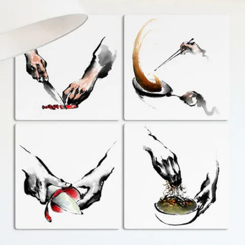 아트박스/꾸밈 if528-멀티액자_요리하는손