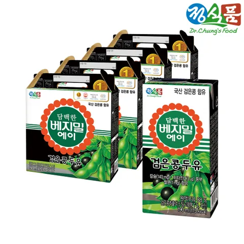 [  ][정식품]담백한 베지밀 A(에이) 검은콩 두유 190mlx64팩