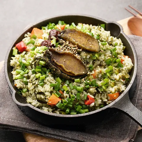 정성가득 완도산 전복솥밥 밀키트 72g X 3팩 (팩당 2인분)