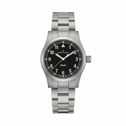 해밀턴 H69401130 카키필드 남성 메탈 쿼츠 38mm