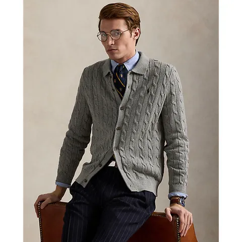 폴로 랄프 로렌 남성 케이블 니트 코튼 카디건(MNPOSWE16822391020) +할인쿠폰 + 최종 결제가 기준 10% 적립