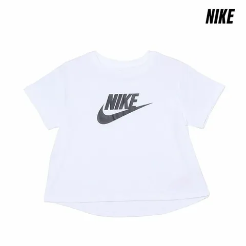 [하프클럽/나이키]나이키 걸즈 퓨추라 크롭 반팔티셔츠 (DA6925-102)