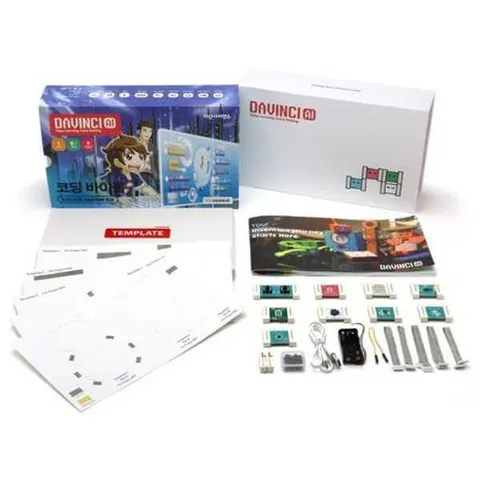 [다산북스]다산북스 코딩 바이블 STEAM Starter Kit 다빈치AI (Step 1) .